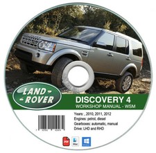 Land Rover Discovery 4 (2010-2012)  manuale officina workshop manual