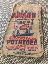 Sacco mangime tela vintage