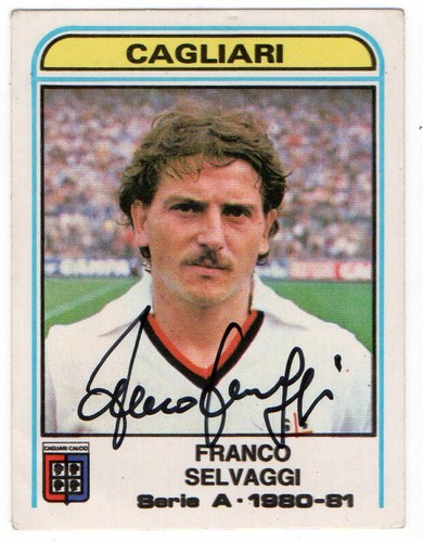 Franco selvaggi figurina - franco,