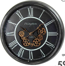 OROLOGIO DA PARETE INGRANAGGI