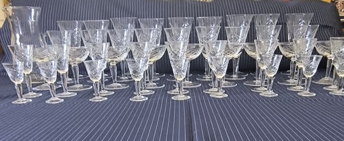 Set bicchieri incisi - da,
