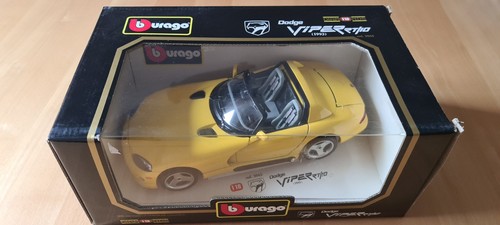 Bburago dodge viper rt - bburago, 1:18
