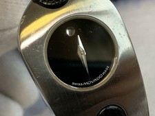 Orologio da Polso Movado 5"-6,5" Fibbia Chiusura Acciaio Inox Impermeabile Svizzero