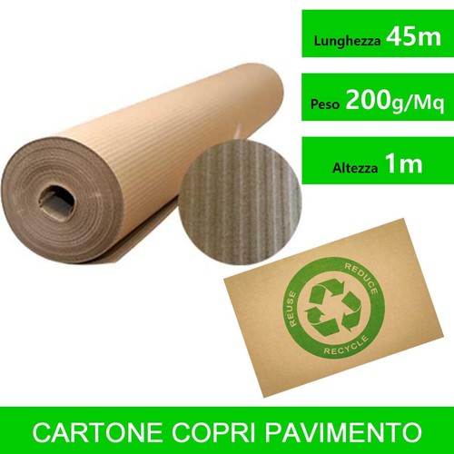 Cartone copripavimento 45m - copripavimento,