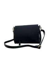 genuine black italian leather