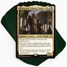 ***Mazzo Comandante Personalizzato*** Nevinyrral, Urborg Tyrant - Zombie - Carta Magica EDH