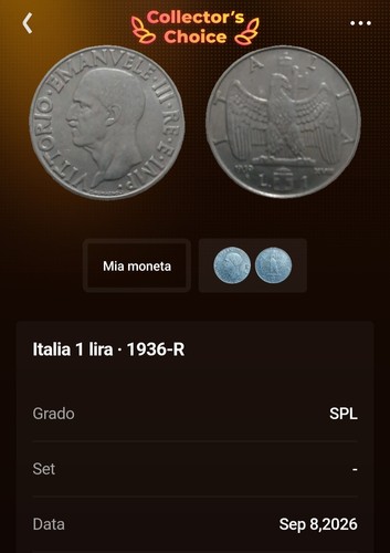 Italia lira 1936 vittorio - italia,