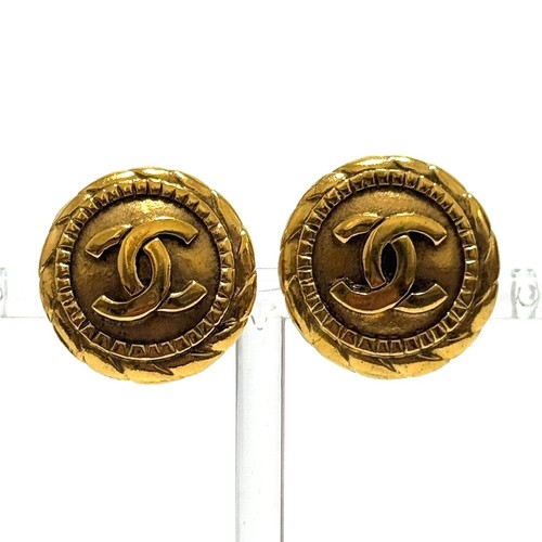 Orecchini rotondi chanel 2398 - orecchini,