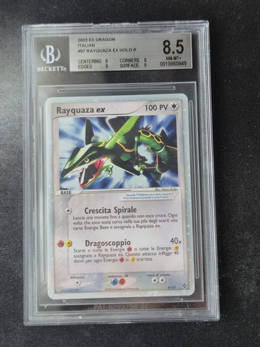 Pokemon 2003 rayquaza bgs - pokemon,