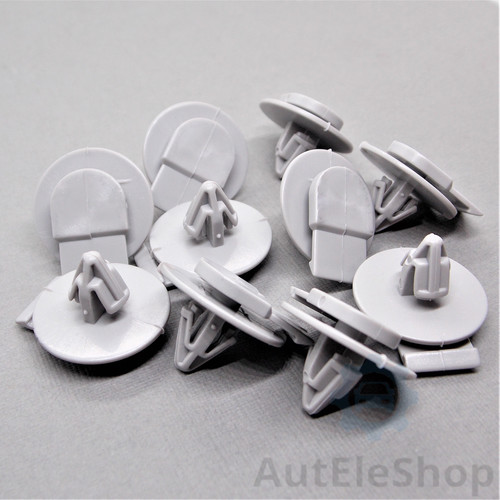 10x mini clip fissaggio - 10x,