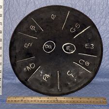 Steel Pan Drum Hand Pan Calypso strumento musicale made in Barbados 11 note vintage