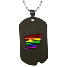 Collana LGBTQ acciaio inox