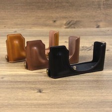 Mezza custodia in pelle per