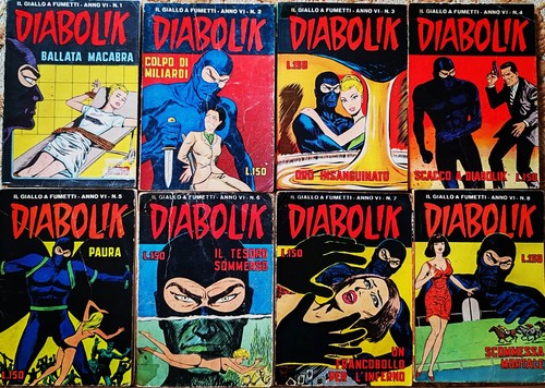 Fumetti diabolik anno del - fumetti, vi