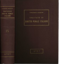 Trattato di Diritto Penale italiano Vol. IX - Vincenzo Manzini [1963]