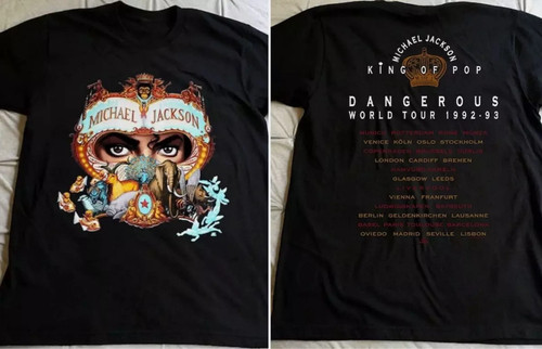 Maglia concerto grafica