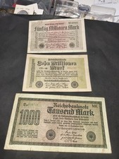 GERMANIA BANCONOTE 20 E 50