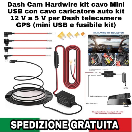 Dash cam kit - cam, mini