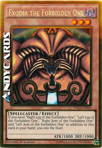 Exodia the forbidden one - exodia,