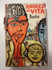 Ragazzi di vita Pier Paolo Pasolini Garzanti Decima edizione ottobre 1961