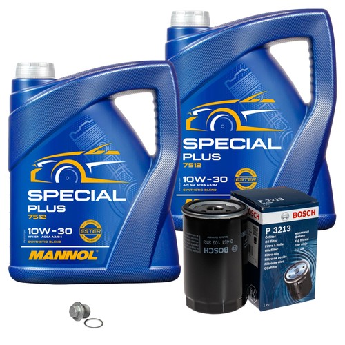 Filtro olio bosch mannol - olio, l