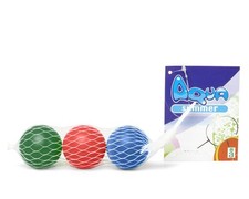 Set 3 Palline per Racchettoni 4.5cm Ricambio Palle Racchette Spiaggia