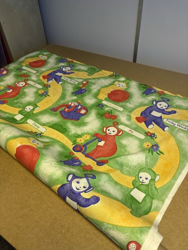 Metri teletubbies tessuto - teletubbies,