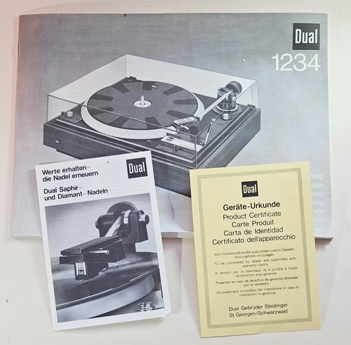 Dual 1234 manuale - dual,