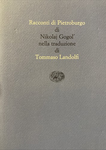 Racconti pietroburgo di - racconti,
