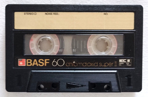 Basf chromdioxid super - mc, ii