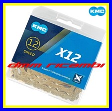 Catena KMC X12 Ti-N Gold Bici