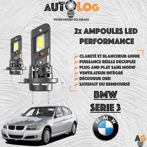 Kit ampoule led bmw serie - led,