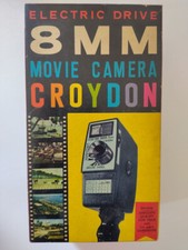  Videocamera analogica Vintage Anni 70 - Croydon Movie Camera 8 MM Electric
