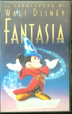 VHS FANTASIA DISNEY WALT WALT DISNEY HOME VIDEO 1991  RILEGATO