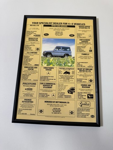 Framed original 1980 w460 - original, 1980’s