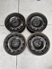 4 Cerchi In Ferro  Usati 15 Pollici Originali Vw Polo   6x15 5x100 ET 38 57,1