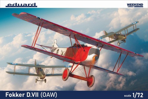 Eduard 7407 fokker - eduard, d.vii