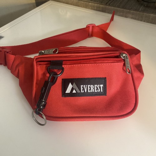 Marsupio rosso vintage everest - rosso,