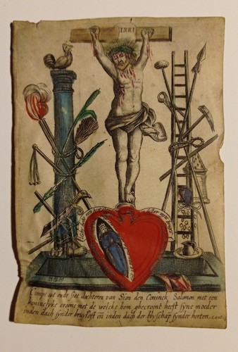 Antico foglio di - nr,