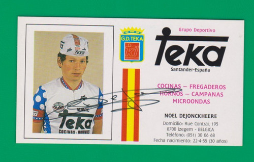 Cyclisme carte cycliste - carte,