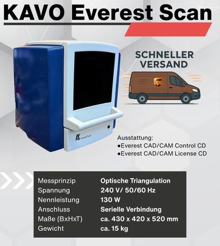 Kavo everest scan scanner - scan,