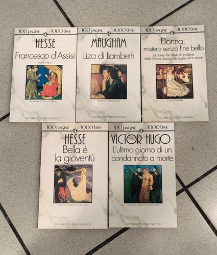 Lotto libri 100 - lotto, 5