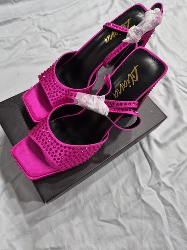 Sandalo tacco alto con - , strass