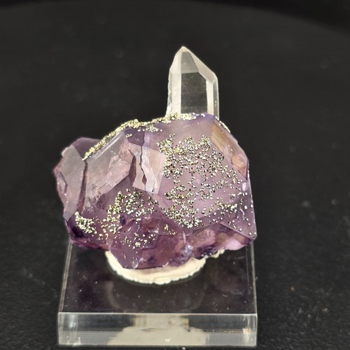 Fluorite pirite quarzo - pirite, e