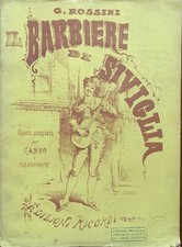 Rossini barbiere di - rossini,