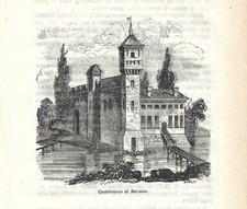 Stampa antica CASTELNOVO