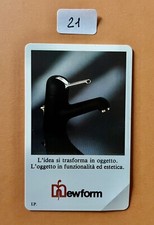 SCHEDA OMAGGIO SIP NUOVA NEWFORM N. 21 MAGNETIZZATA CODICI REGOLARI CERTIFICATA