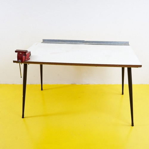 Tavolo lavoro vintage con - da,