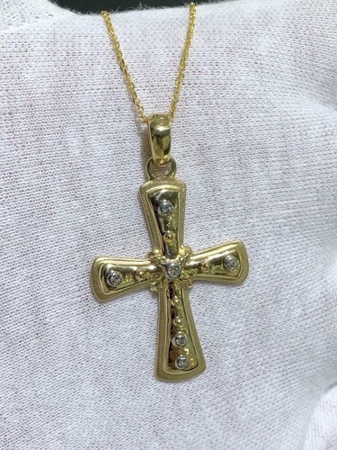14k giallo oro diamanti mano - oro, e