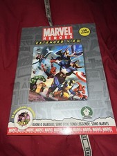 Marvel Heroes Extended View COMPLETO con immagine LENTICOLARE in copertina